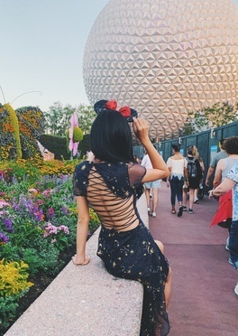 All the stars 滿天星刺繡 無限綁繩雪紡洋裝