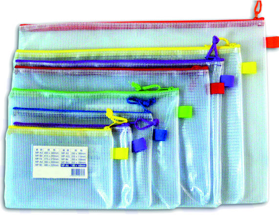 特厚單拉鍊/雙拉鍊網紋袋