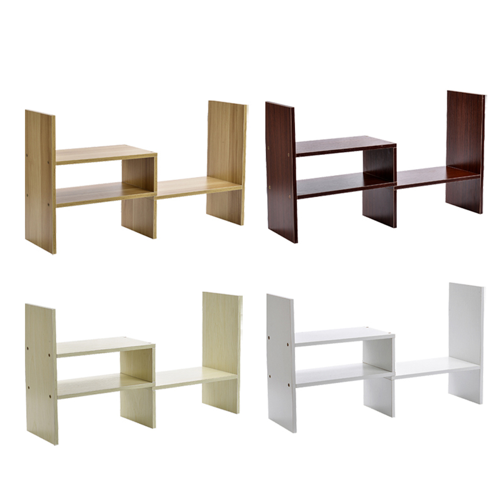 【慢慢家居】高質感簡約伸縮書架 / 桌上架 / 收納架