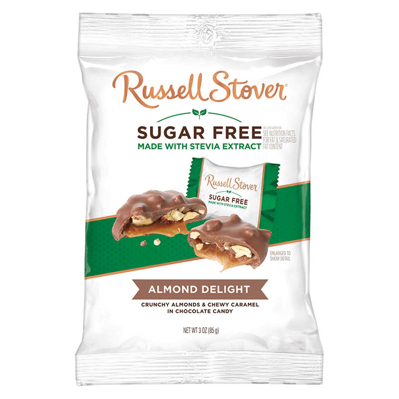 [Russell Stover] Almond Delight 無糖杏仁夾心朱古力 85g