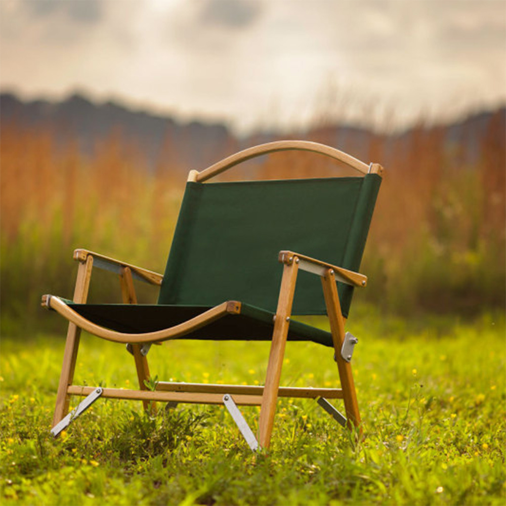 Kermit 寬版白橡木 椅子-森林綠