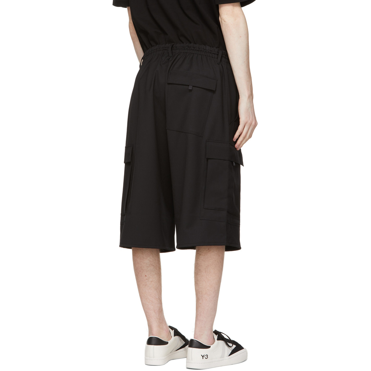 【 Y-3 M CL CARGO SHRT 工裝短褲 - 黑 】