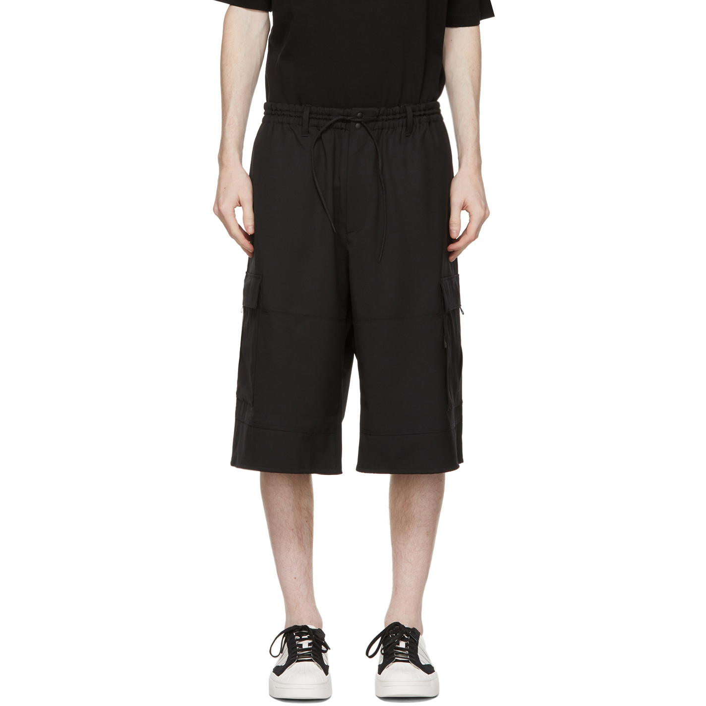 【 Y-3 M CL CARGO SHRT 工裝短褲 - 黑 】