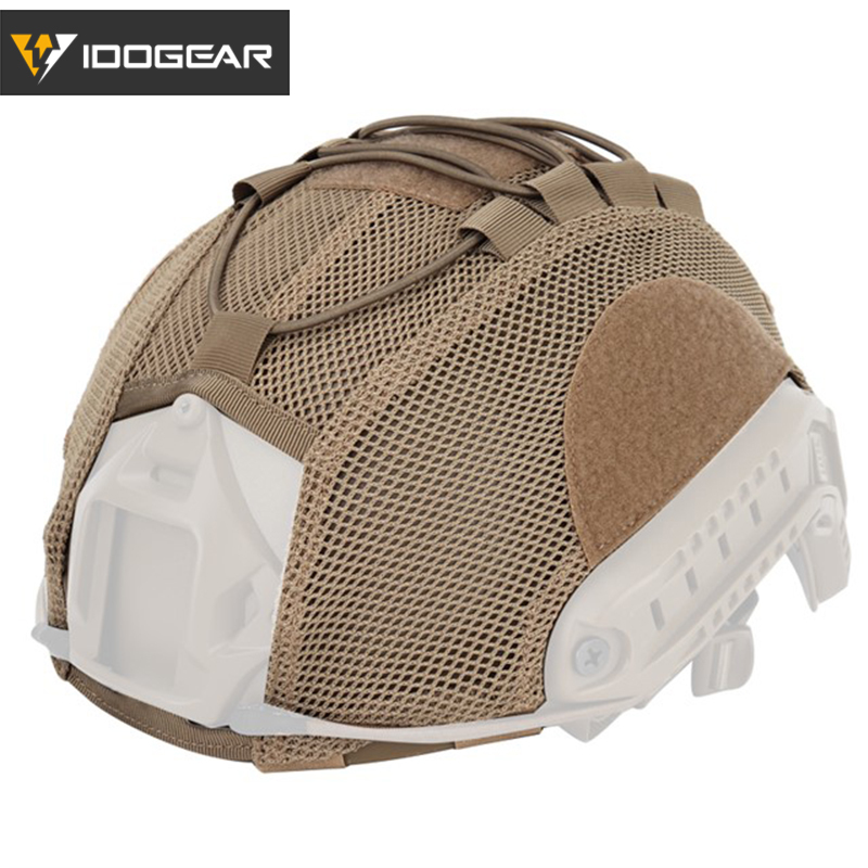 Tactical Fast Airsoft Helmet Cover Multicam Paintball Pouch Camo Combat Idogear
