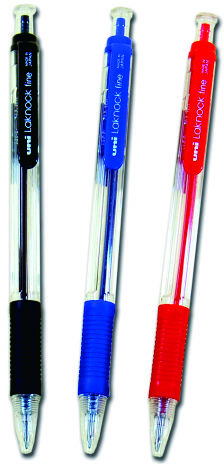 Uni 三菱按掣原子筆