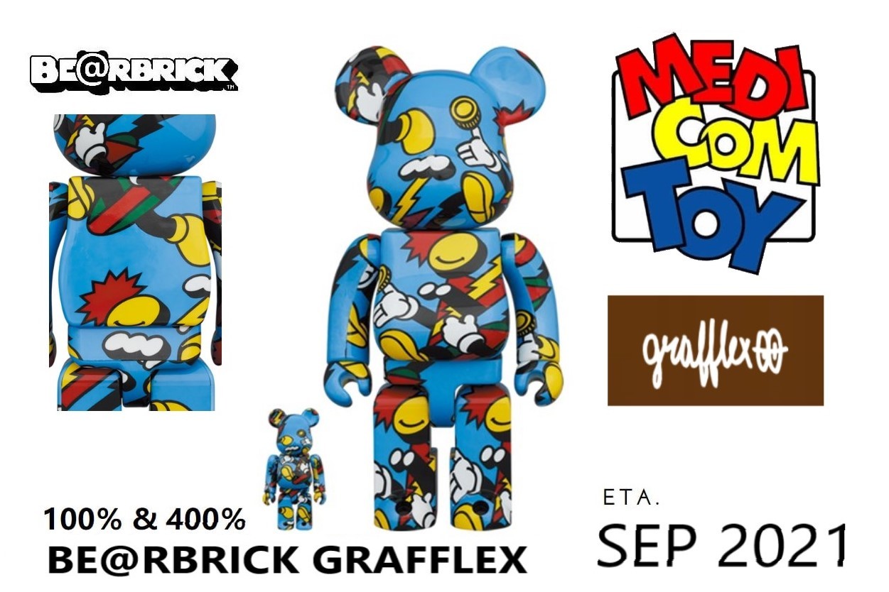 BE@RBRICK GRAFFLEX 100％ & 400％