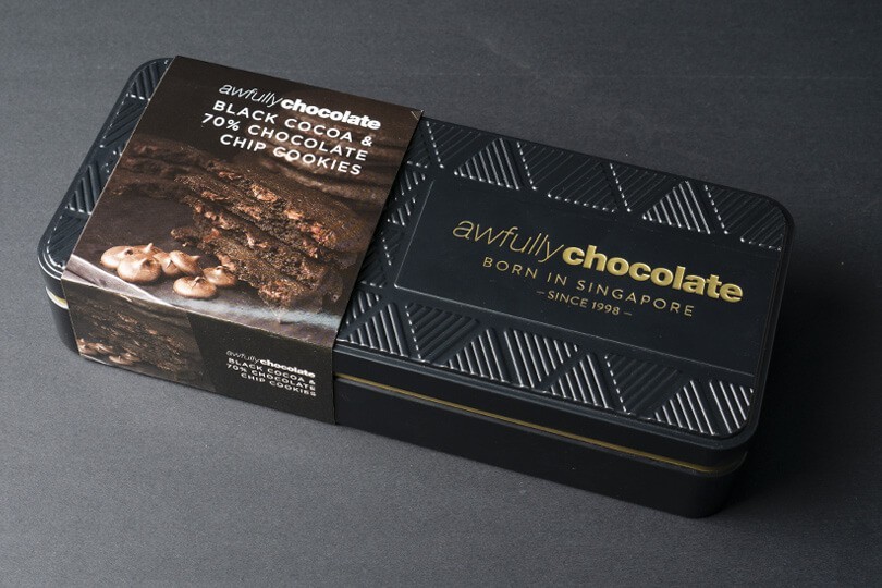 Awfully Chocolate Black Cocoa & 70% Chocolate Chip Cookies