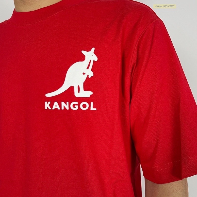 Kangol 袋鼠 側邊經典Logo 短袖T恤 短T