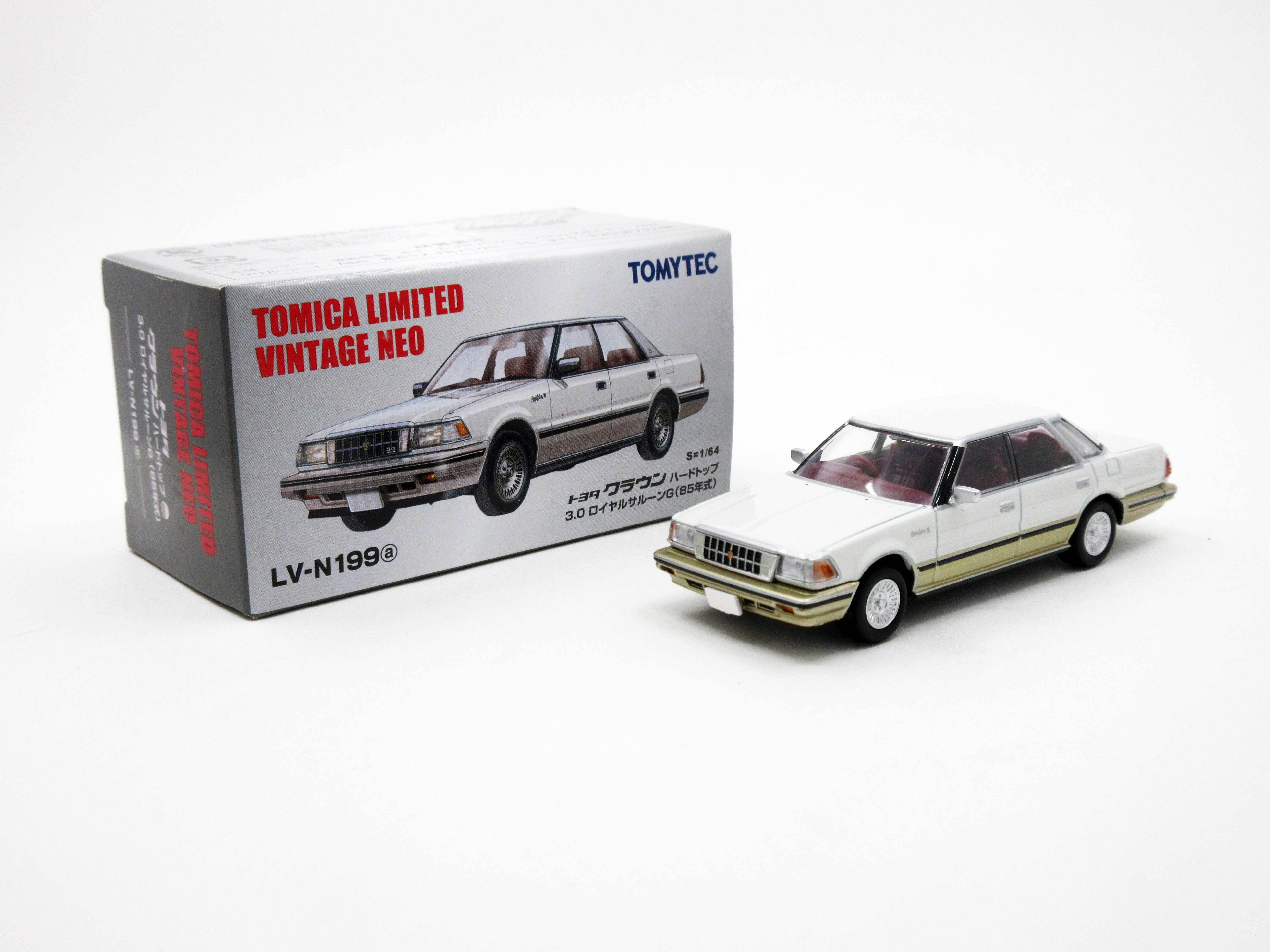 ミニカー TOMICA LIMITED NEO lv-n175a & lv-n199a TOMICA LIMITED VINTAGE NEO LV-N199a 1/64] TOYOTA CROWN 3.0