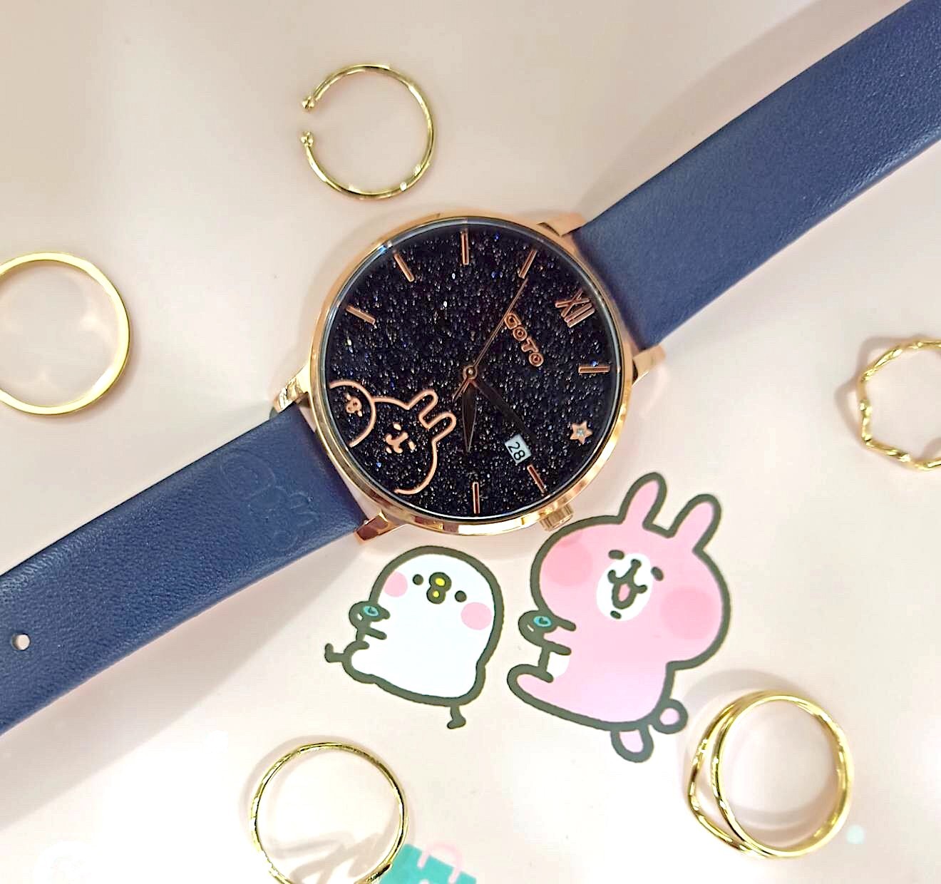 【GOTO】 GL0099B-4L-341/GL0099L-4L-341 37mm/33mm Modern Watch