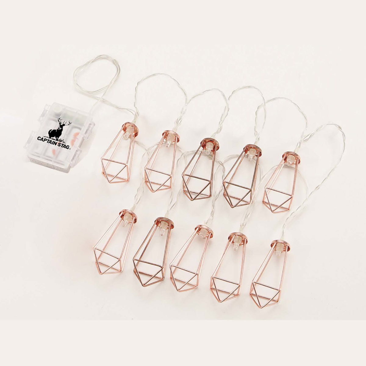 Captian Stag 鹿牌 露營帳篷LED裝飾燈10燈(菱形) UK-4054