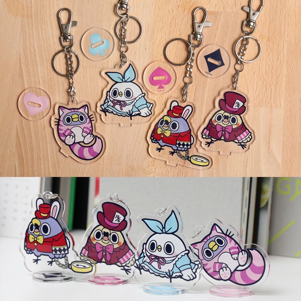 懶得鳥你愛麗絲去夢遊壓克力吊飾立牌