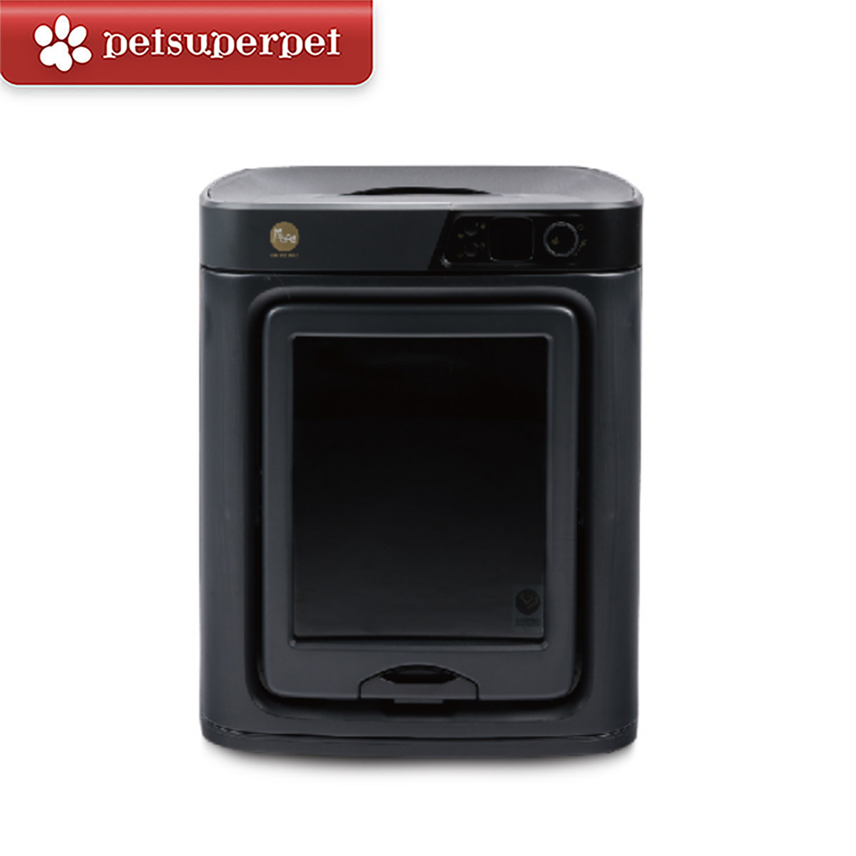 【接受預訂】PePe DR-100 PRO 韓國全自動負離子智能寵物烘毛機 [黑色] (原裝行貨｜一年保養）