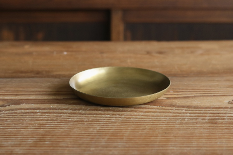 fog-黃銅圓形置物盤S