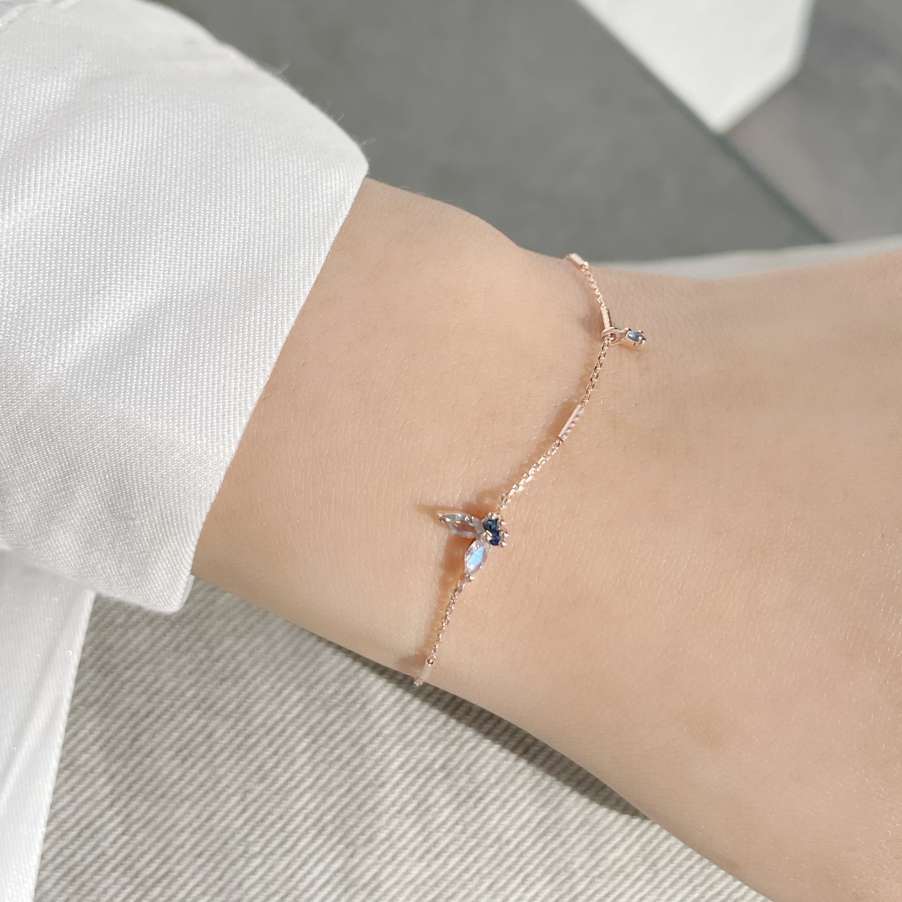 波瑟芬蝴蝶Peacock手鍊