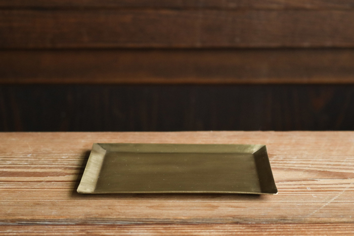 fog-黃銅長方形置物盤