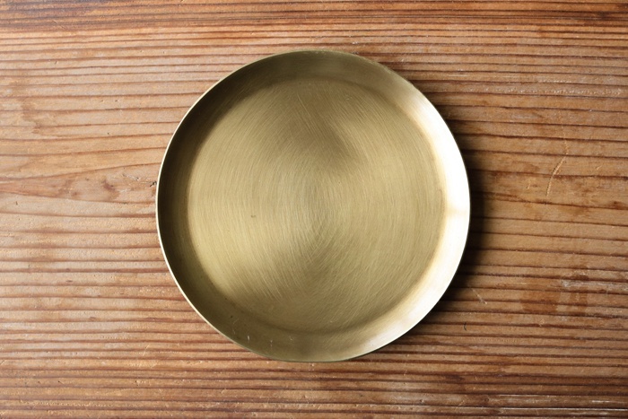 fog-黃銅圓形置物盤M