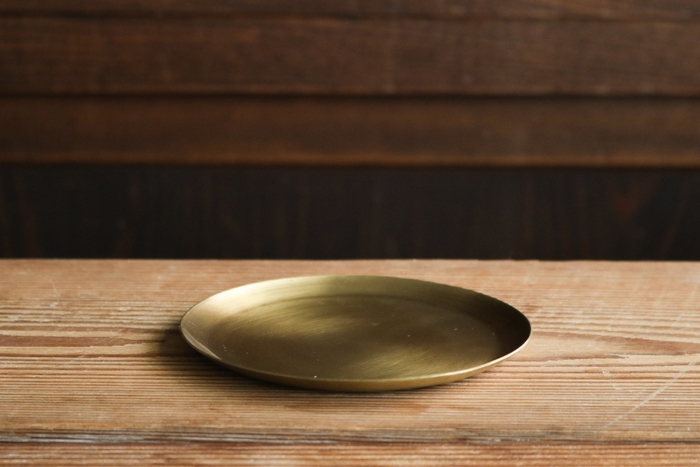 fog-黃銅圓形置物盤M