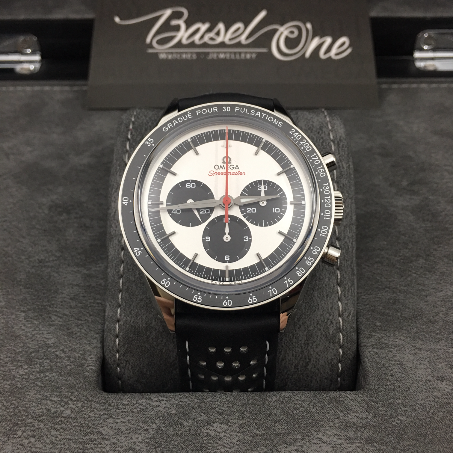 Discontinued OMEGA SPEEDMASTER 311.32.40.30.02.001  31132403002001  SILVER ANNIVERSARY SERIES- CHRONOGRAPH 39.7 MM limited 2998