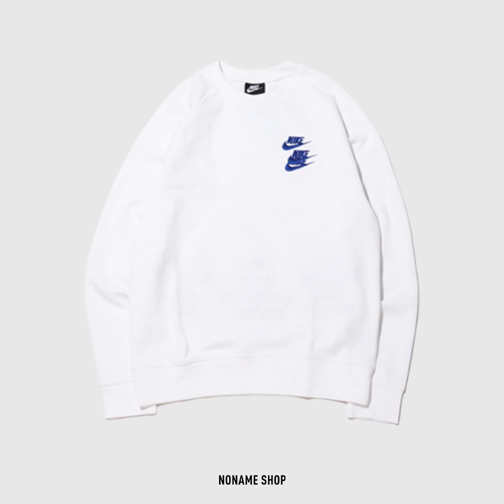 NIKE NSW World Tour Crew 字勾 世界 大學TEE 白