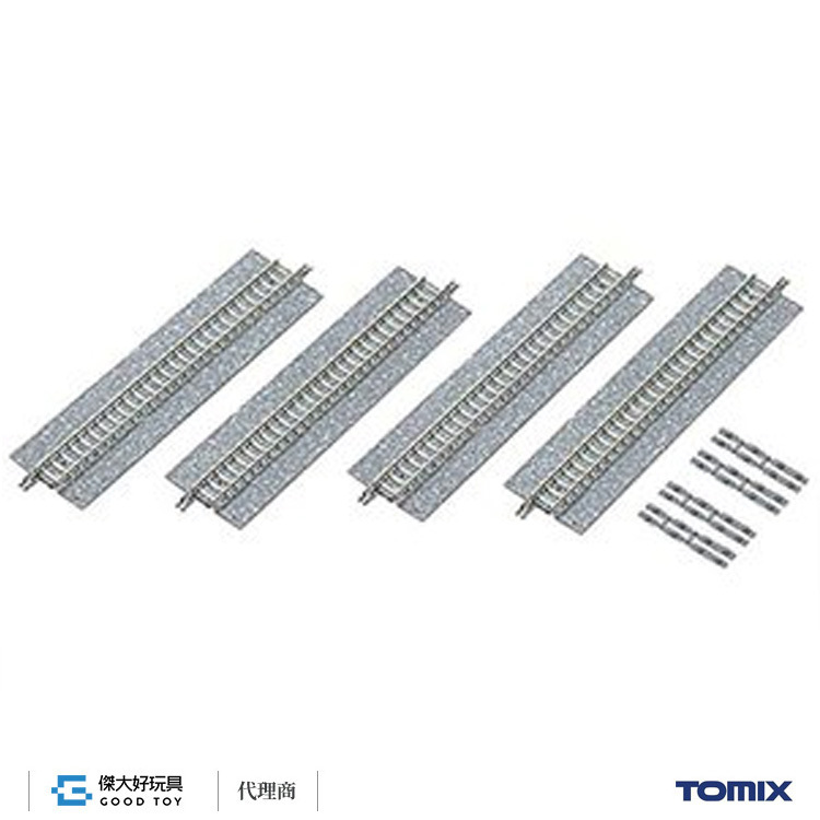 TOMIX 1761 Fine Track Wide PC Straght Track S140-WP(F) (Set of 4)