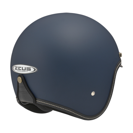 ZEUS ZS-388A 素色 消光藍 3/4罩 輕量化 雙鏡片