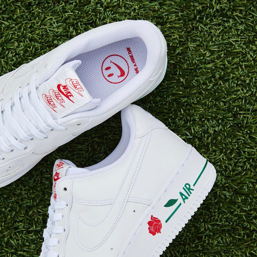 Nike Air Force 1 Low White Rose 玫瑰