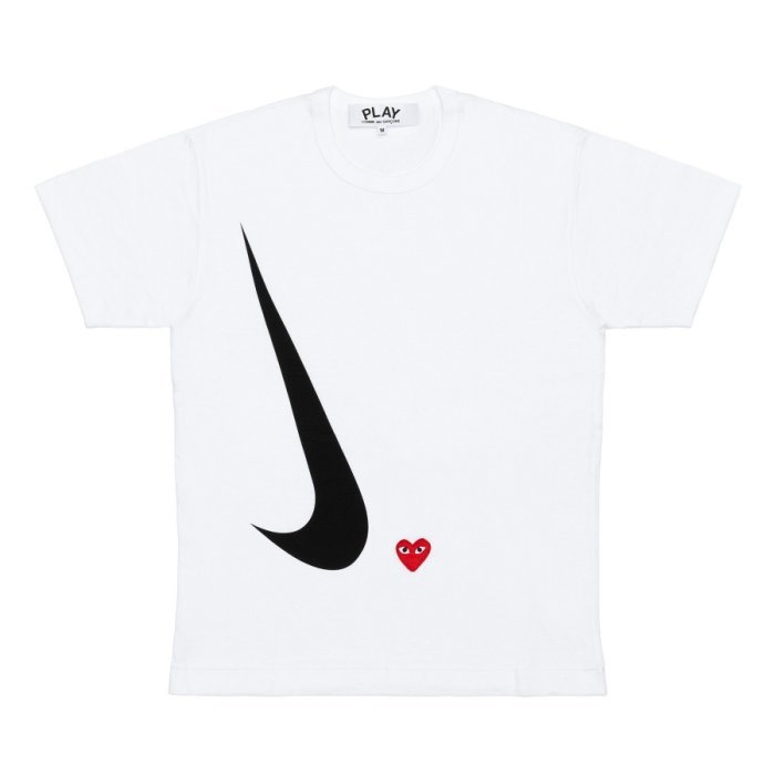 川久保玲 COMME des GARCONS Short PLAY Tee Cdg Play Nike T-Shirt 聯名 短T 愛心 大勾 現貨
