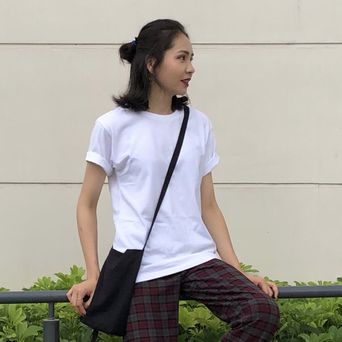 重磅白T男版 - 女生著用