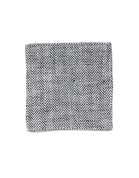 fog-亞麻杯墊／黑人字紋