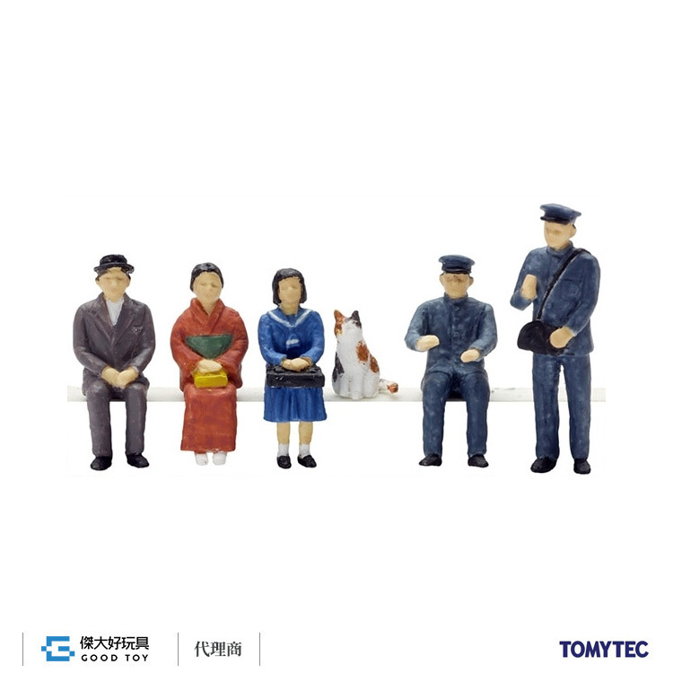 TOMYTEC 283171 (HO) 人間80 (1/80) 貓屋 線的人A