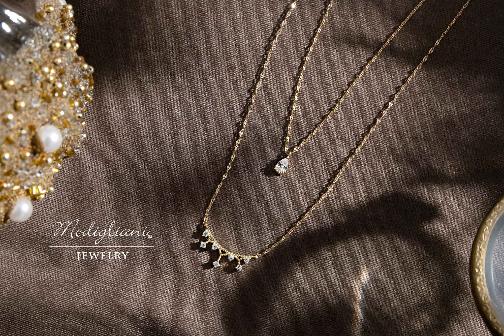 星塵灑落雙層項鍊