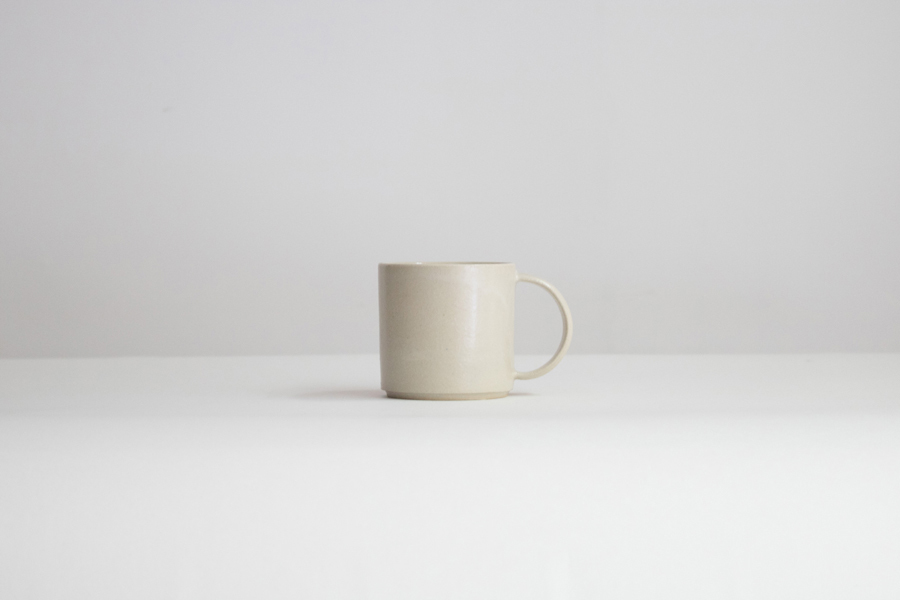 青人窯-咖啡杯   白せと釉 (白)