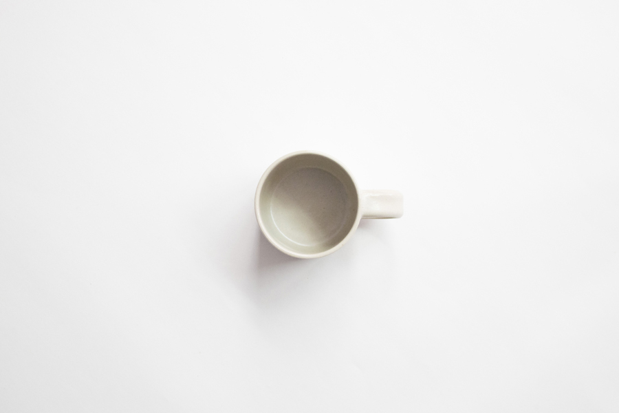 青人窯-咖啡杯   白せと釉 (白)