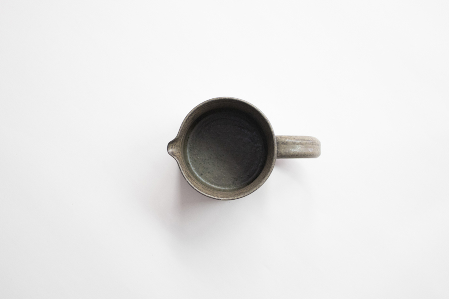 青人窯-pitcher   柿灰釉 (灰)