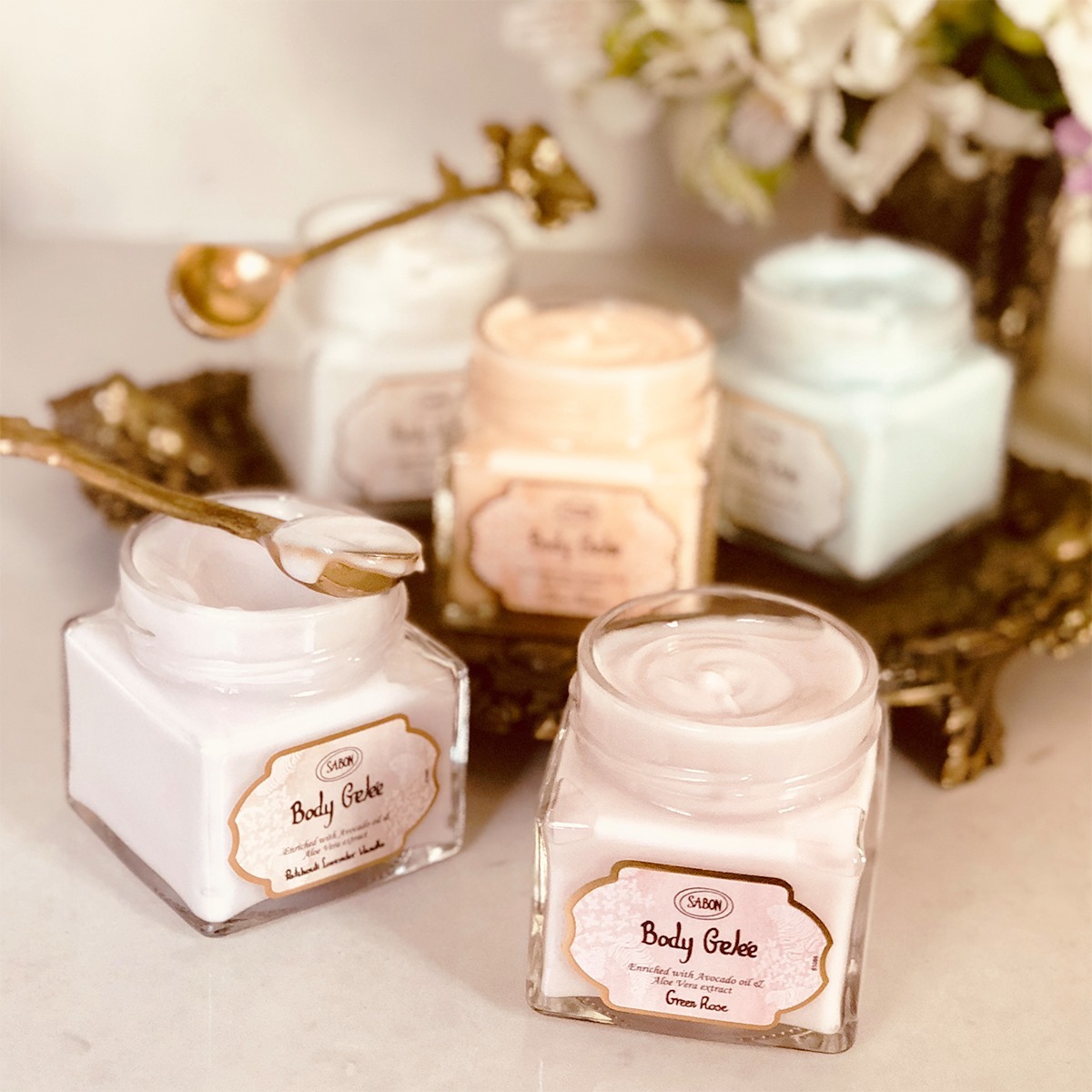 SABON Rose Water Gelée 200ml フェイス用保湿ジェル 64010000001RoseWaterGelee80ml.