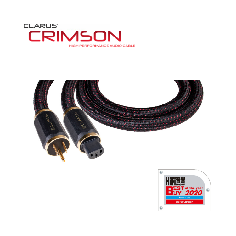 Clarus Crimson 旗艦電源線 (單結晶超純銅/PC-OCC) (1條)