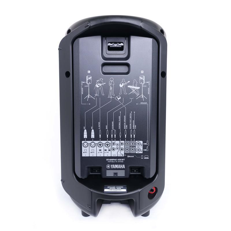 Yamaha YAMAHA STAGEPAS 400BT 藍牙喇叭 主動式喇叭 附原廠麥克風 原廠公司貨保固 第 5 張圖片｜三峽麥克風