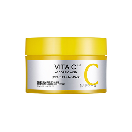 Missha VITA C Plus Skin Clearing Pads [60 Sheets]