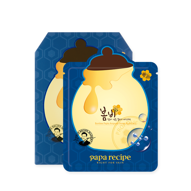 Papa Recipe Bombee Pepta Ampoule Honey Mask Pack [10PCS]