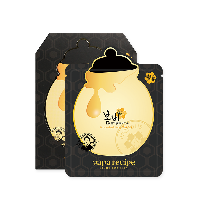 Papa Recipe Bombee Black Honey Mask Pack [10PCS]