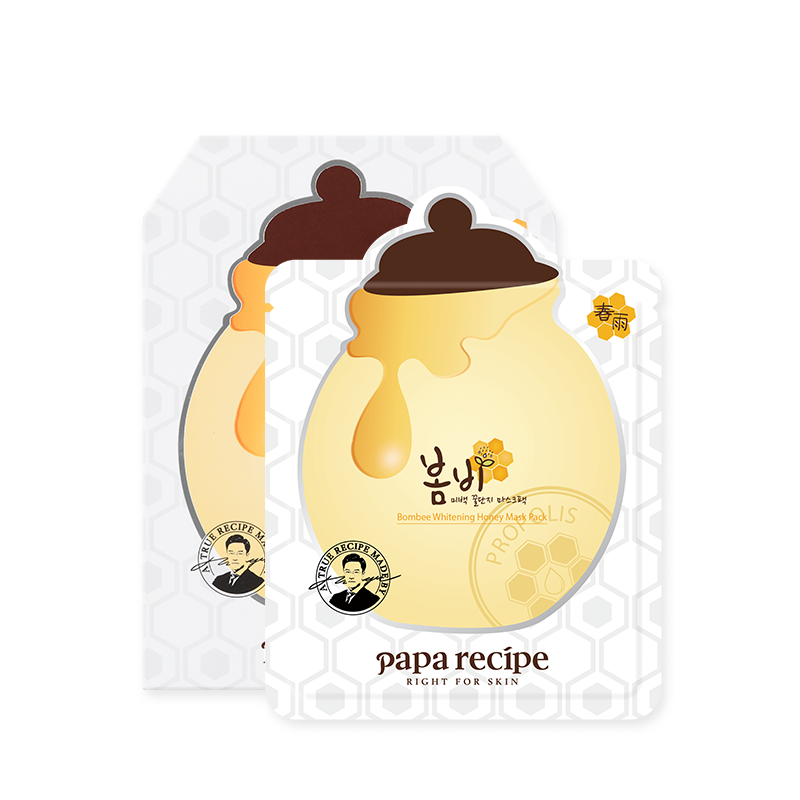 Papa Recipe Bombee Whitening Honey Mask Pack [10PCS]
