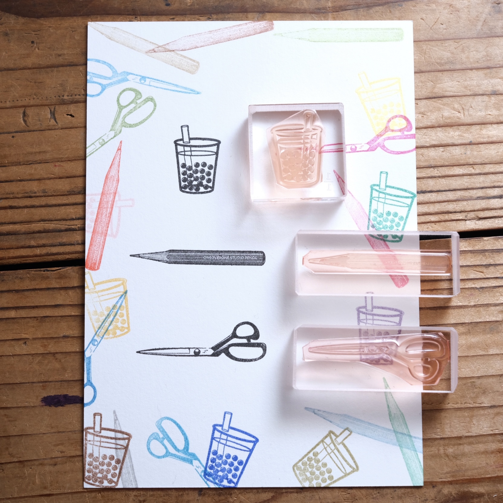 ONEOVERONE studio - Pencil Stamp