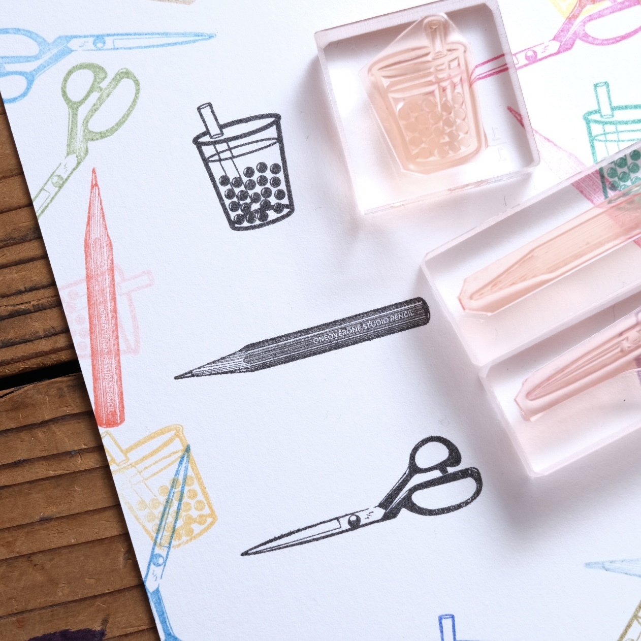 ONEOVERONE studio - Pencil Stamp