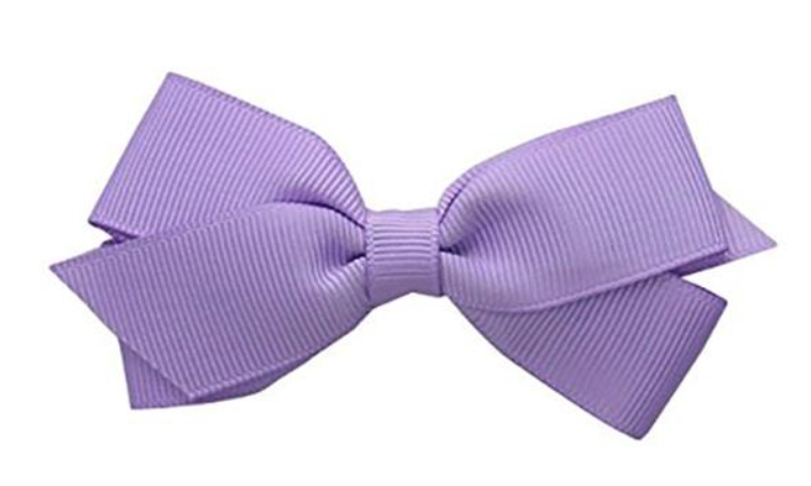 Elizabeth Lavender Bow 蝴蝶結髮夾