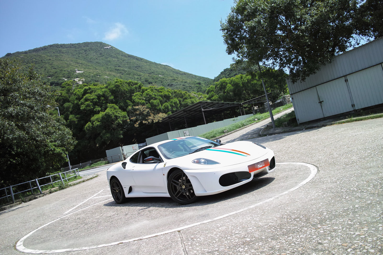 ferrari f430 peter wong hong kong white
