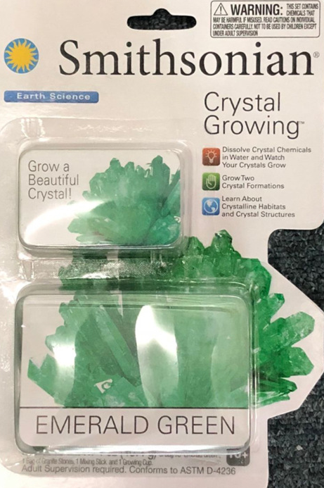 Smithsonian CRYSTAL GROWING (GREEN)