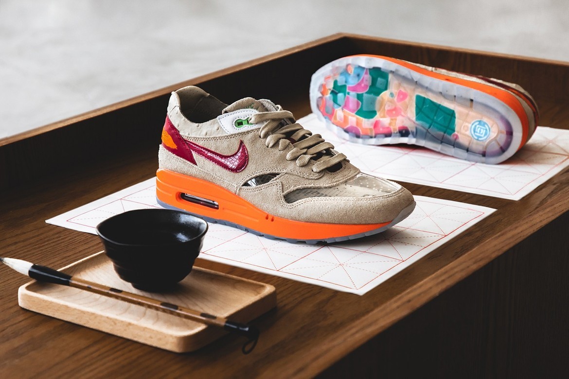 CLOT x Nike Air Max 1“ Kiss Of Death” 死亡之吻2021 復刻版紅綠橙