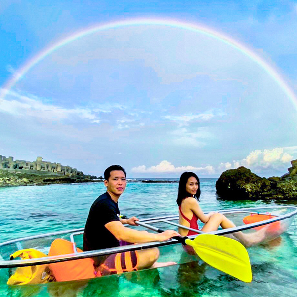 【小琉球】夢幻透明獨木舟體驗團