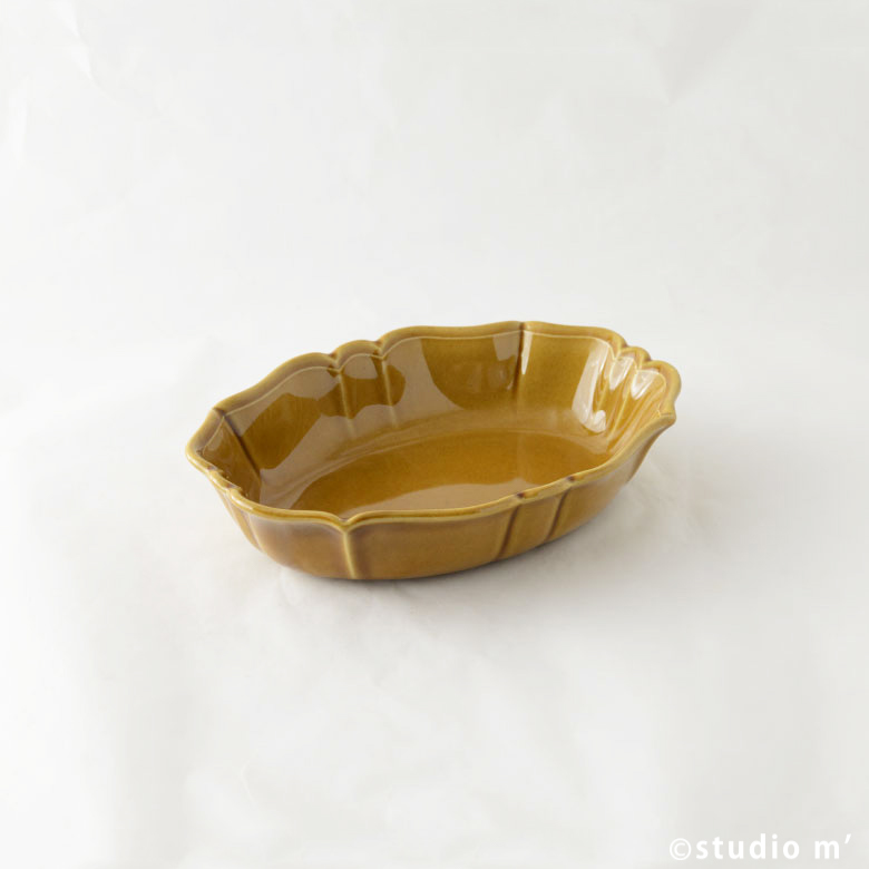 STUDIO M'-RAKOTT KRUMPLI貝殼焗烤皿S/焦糖